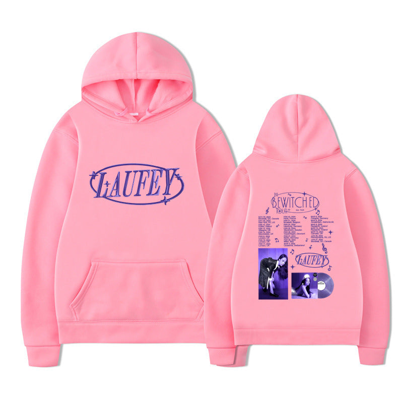 Laufey The Bewitched Tour Graphic Hoodie Male Fahsion Street