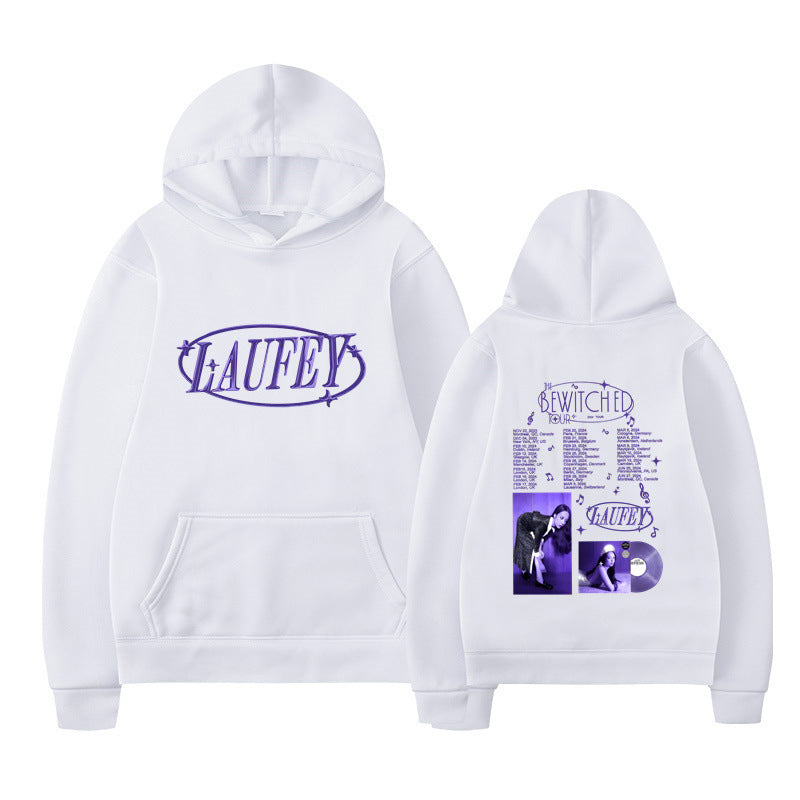 Laufey The Bewitched Tour Graphic Hoodie Male Fahsion Street