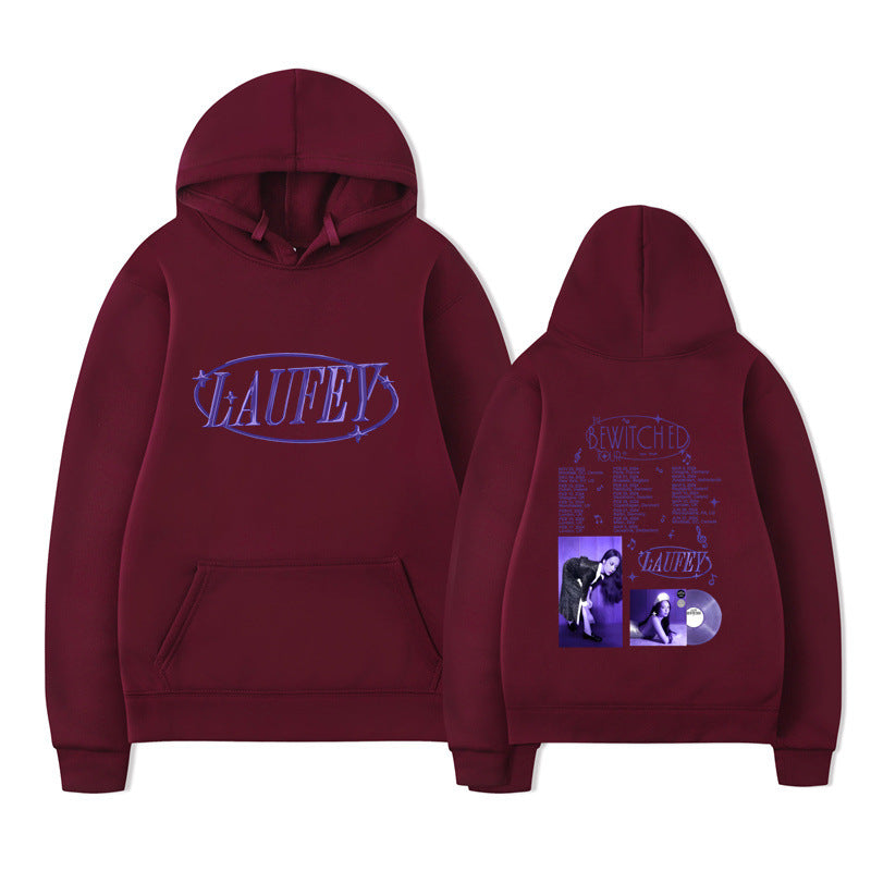 Laufey The Bewitched Tour Graphic Hoodie Male Fahsion Street