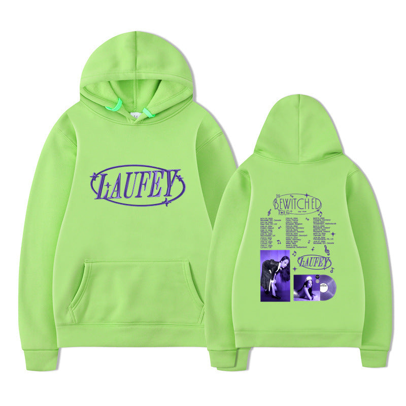 Laufey The Bewitched Tour Graphic Hoodie Male Fahsion Street
