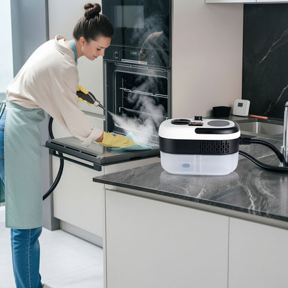 AC Steam Cleaner, Portable High Temp Steamer for Kitchen Grease, Range Hood, Glass &amp; Home Appliance Disinfection