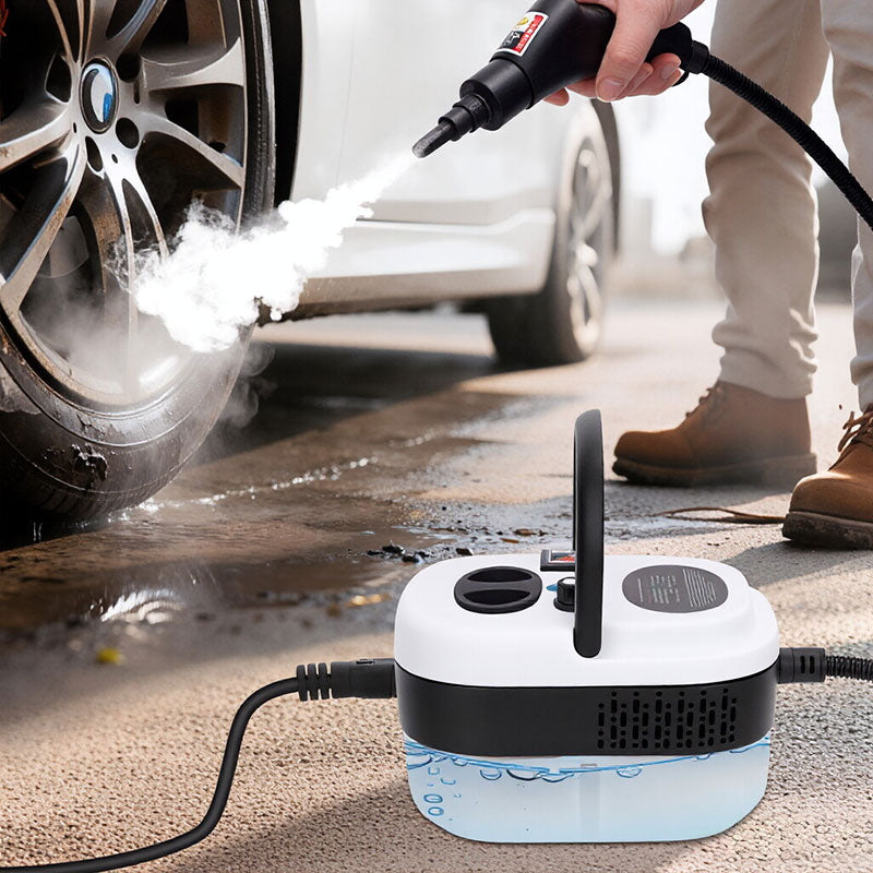 AC Steam Cleaner, Portable High Temp Steamer for Kitchen Grease, Range Hood, Glass &amp; Home Appliance Disinfection