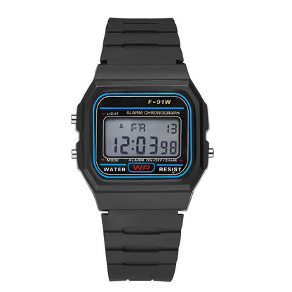 Rose Gold Silver Watches Men Watch Electronic Digital Display Retro Style Clock Men&