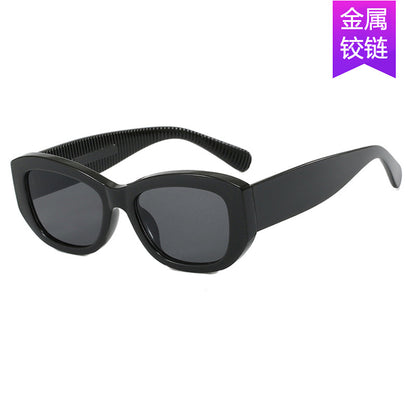 Internet celebrity retro small face sunglasses women&