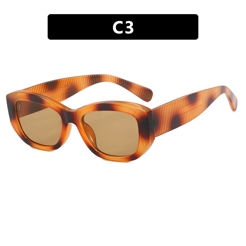 Internet celebrity retro small face sunglasses women&