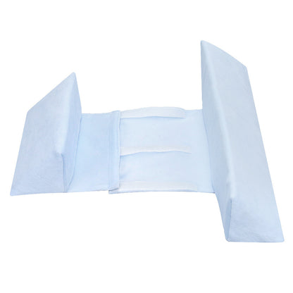 Baby side sleeping pillow shaped pillow anti head deviation removable and washable waist protection baby pillow