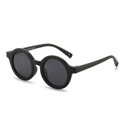 Silicone sunglasses for children aged 0-3, cute baby polarized outdoor sunglasses with UV protection
