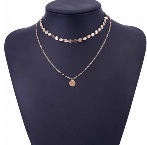 Fine Gold Chain Layered Necklace