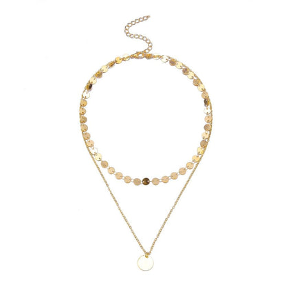 Fine Gold Chain Layered Necklace