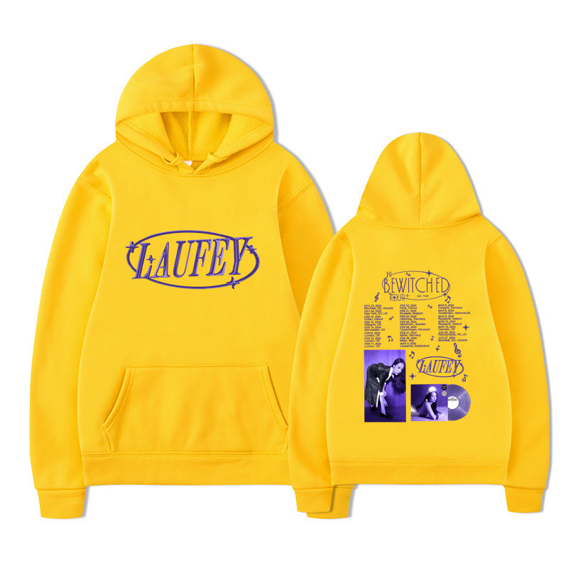 Laufey The Bewitched Tour Graphic Hoodie Male Fahsion Street