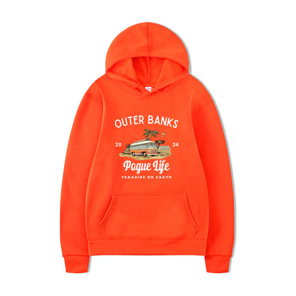 Outer Banks Pogue Life Graphic Hoody Autumn Winter Hoodie