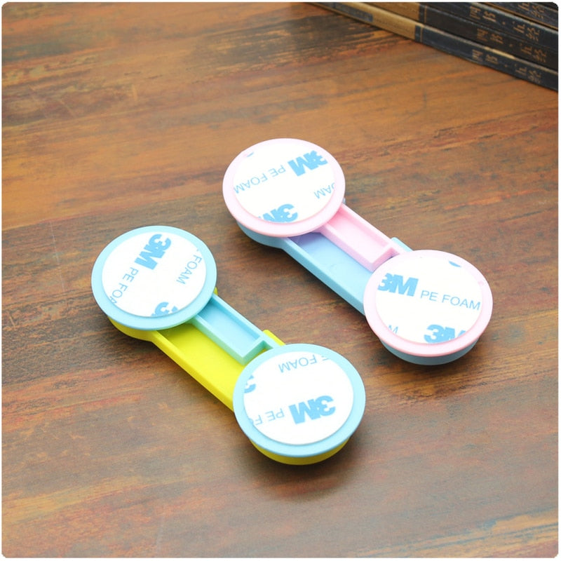 5pc/lot Plastic Cabinet Lock Child Safety Baby Protection From Children Safe Locks for Refrigerators Baby Security Drawer Latches